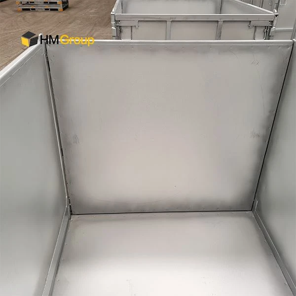Stacking-Galvanized-Steel-Containers